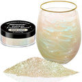 NiHome 0.18oz/5g Edible Food-Grade Glimmer Powder Glitter Luster Dust Metallic Food Decorating Sprinkle Dust for Drink Wine Beverage Cake Candy Dessert Bakery Restaurant Vegan (Iridescent Yellow)