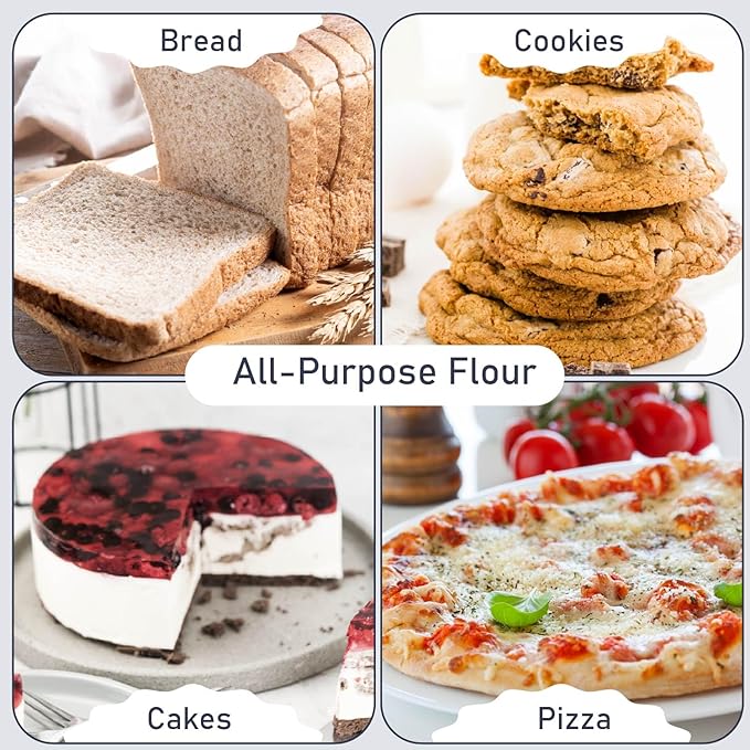 Great River Milling Lily White Organic All-Purpose Flour | Unbleached & Unbromated | Non-GMO, Kosher | Ideal for Bread, Cookies, Cakes, Pizza Dough & Everyday Baking | 2 Lb