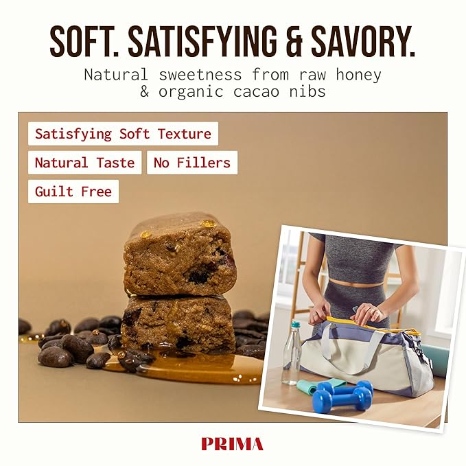 PRIMA ANCESTRAL PROTEIN BAR Grass Fed Protein Bars, 7 Pack – Animal-Based Protein Bar with Beef Tallow, Raw Honey, Seed Oil Free, Low Carb, Gluten-Free – Healthy, Energy Snacks for Clean Lifestyle (7 Pack, Salted Caramel)