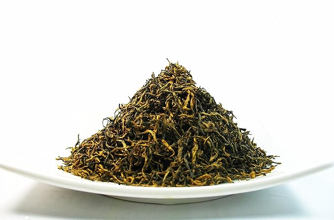 Greenhilltea superior bai lin gong fu golden tippy black loose tea 2.5 OZ