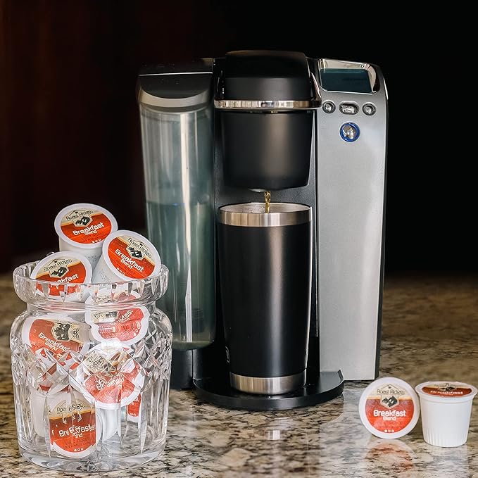 Roast Ridge Single Serve Coffee Pods for Keurig K-Cup Brewers, Breakfast Blend, Light Roast, 60 Count