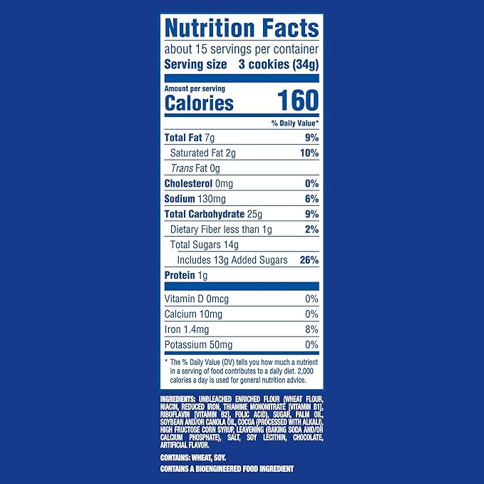 OREO Chocolate Sandwich Cookies, Family Size, 12 - 18.12 oz Packs
