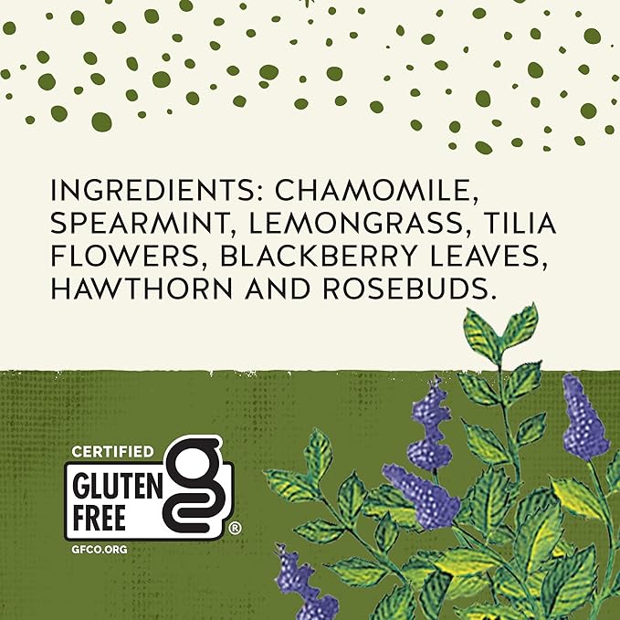 Celestial Seasonings Sleepytime Herbal Tea, Caffeine Free, 20 Tea Bags Box (Pack of 6)