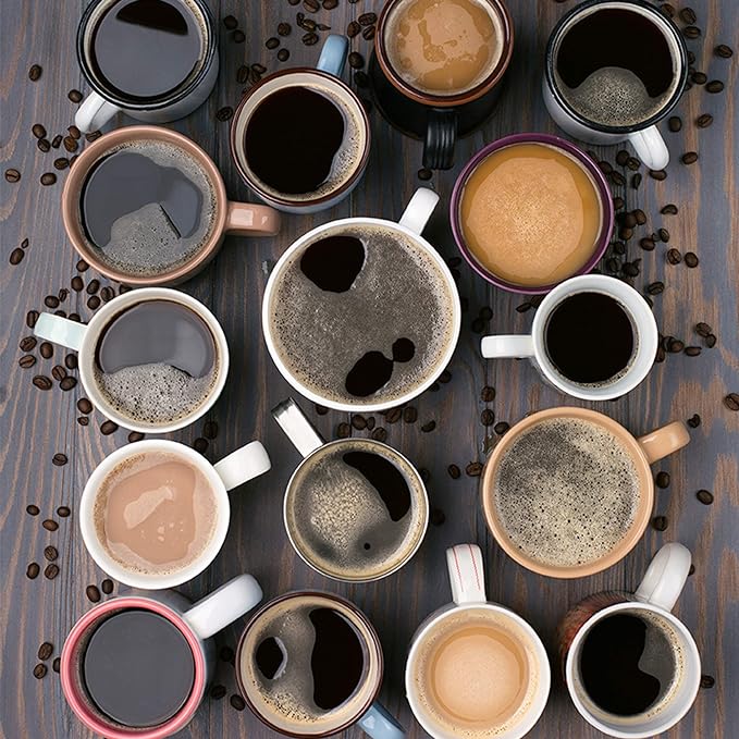 Flavored Decaf Coffee Pods Variety Pack, Great Mix of Decaffeinated Coffee Pods Compatible with all Keurig K Cups Brewers, 40 Count Bulk Pack