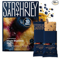 Stars + Honey Protein Bars- Maple Blueberry Muffin,14g Protein, 2g Sugar, w/Collagen Keto Friendly Snack - Gluten, Dairy, & Soy Free - High-Protein Snacks for Energy & Recovery-10 pack