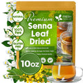 FreshDrinkUS, Permium 10oz Senna Leaves, 100% Natural & Pure from Senna Leaves, Senna Leaf Tea, Senna Loose Leaf Herbal Tea, No Additives, No Caffeine, Vegan