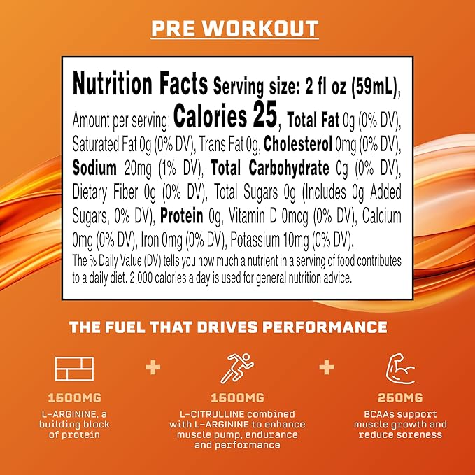 Syncron Pre Workout Sports Drink Endorsed by Shohei Ohtani, Aluminum Bottled, Sugar Free Pre Workout with L Arginine, L Citrulline & BCAAs, Pre Workout Energy Shot, Watermelon Kiwi, 6 Pack, 2 oz
