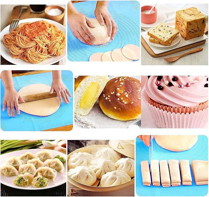 Plastic Scraper Tool Set,Bread Dough Scraper Dough Cutter,Flexible Plastic Bench Scraper For Baking,12Pcs Cake Scraper Smoother(White).