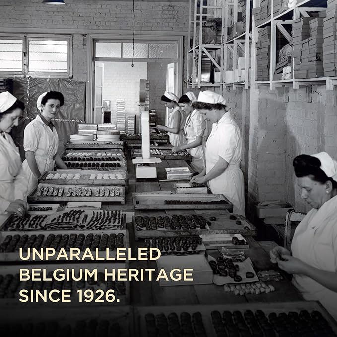 Godiva Red Bow Signature Truffle Gift Box, Belgian Dark and Milk Chocolates with Ganache Centers, Gourmet Holiday Gift, Non-GMO & Kosher, 24 Pc