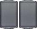 GoodCook AirPerfect Non-Stick 17” X 11" Cookie Sheet Set , Homemade, Frozen & Leftover Slices, Set of 2