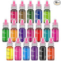 Gel Food Coloring,18 Baking Coloring Gel Set for Cake,Cookie Easter Egg Decorating,Cherrysea Edible Vibrant Food Dye for Baking Icing,Fondant,Macaron,Frosting,Gluten Free,Vegan Tasteless - 6g/Bottle