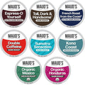 Maud's Bold Dark Roast Coffee Pods Variety Pack, 40 ct, 8 Assorted Dark Roast Flavors in Recyclable Single Serve Pods – 100% Arabica Coffee, Compatible with Keurig K Cups Maker