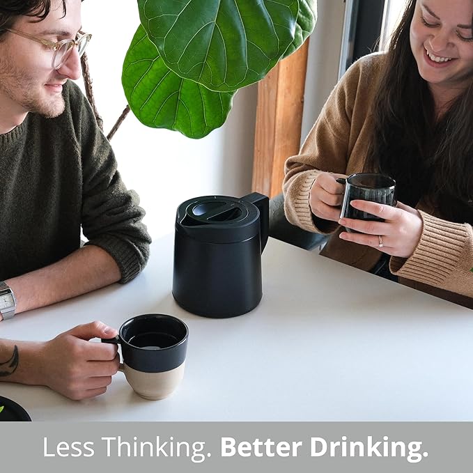 Ratio Six Series 2 Coffee Machine - Automatic Drip Coffee Maker - 1.25L/40oz - Brews 2-8 Cups - Matte Black