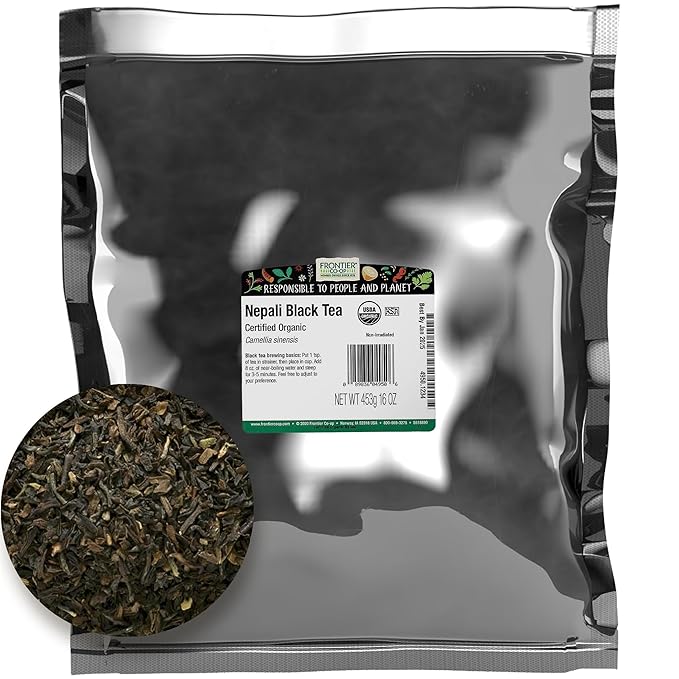 Frontier Bulk Nepali Black Tea, Organic, 1 Pound