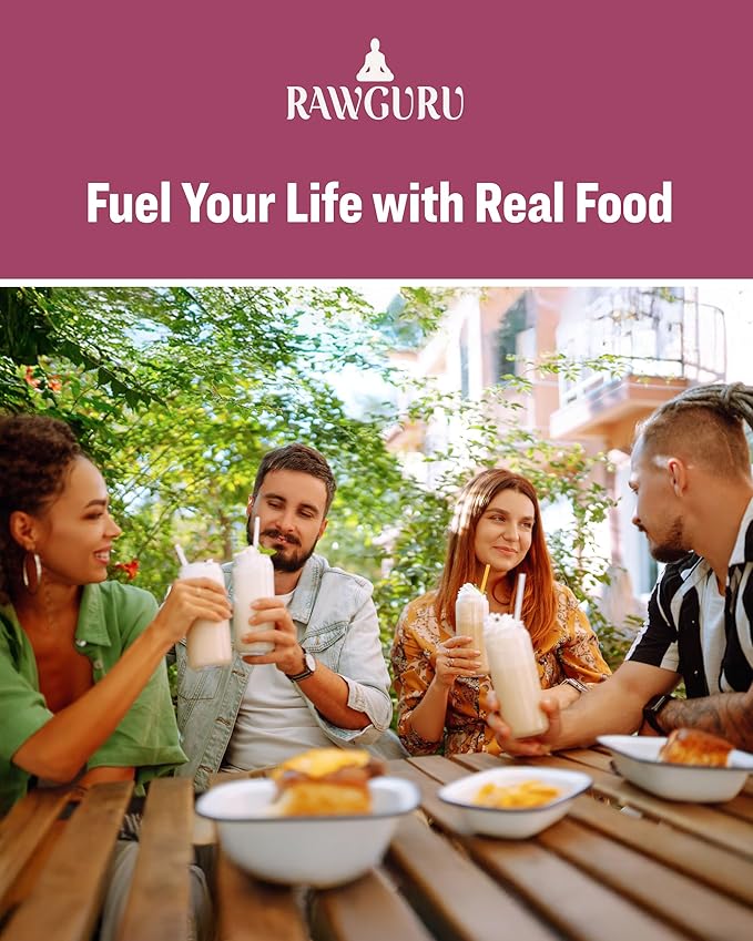 RawGuru Organic Coconut Milk Powder - Vegan & Nutrient-Dense Powder with Iron & Potassium - Rich & Creamy Organic Milk for Drinking or Baking - 48 oz, Pack of 1