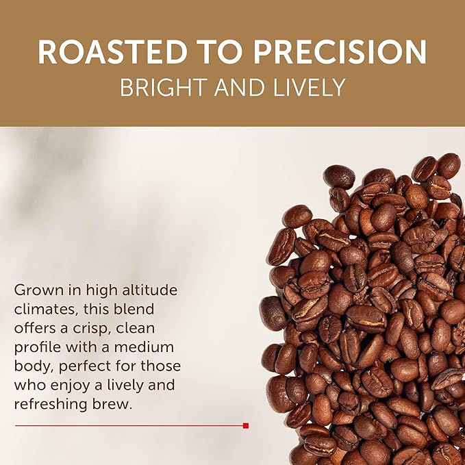 Illy Whole Bean Coffee, Costa Rica Medium Roast - Notes of Caramel, Chocolate, and Vanilla - 100% Arabica - Whole Beans - Pressurized Packaging Sealed for Freshness - 8.8oz can (Pack of 6)