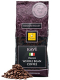 Filicori Zecchini Italian Espresso Beans – Whole Bean Coffee Medium Roast Arabica & Robusta Blend – Low Acidity, Slow Roasted – Kavè 2.2lb Bag