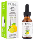 Pure Inventions - Lemon Lime Water Infusion Drops - Antioxidants, Vitamin C & Electrolytes - Health & Wellness Drink - Immunity Support -Sugar Free, Zero Calorie, No Artificial Sweeteners -30 Servings