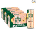 Maison Perrier Forever Peach Flavored Sparkling Water, 11.15 Fl Oz Cans, 8 Count, 3 Pack