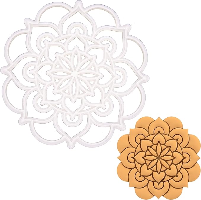 Mandala 1 Cookie Cutter, 1 piece - Bakerlogy