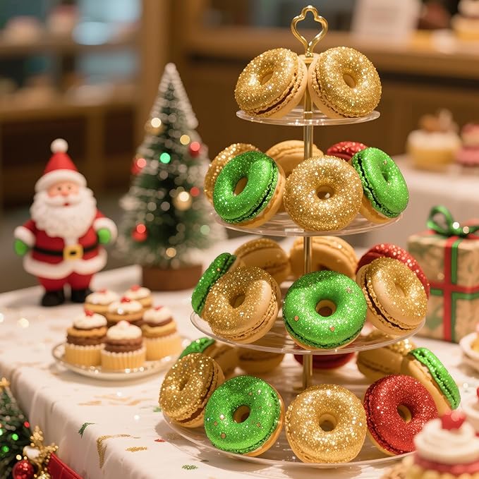 Edible Glitter for Drinks, 3 Colors Luster Dust Edible Set, 5g Food Grade Drink Glitter for Cakes Cookies Drinks Chocolate Decoration