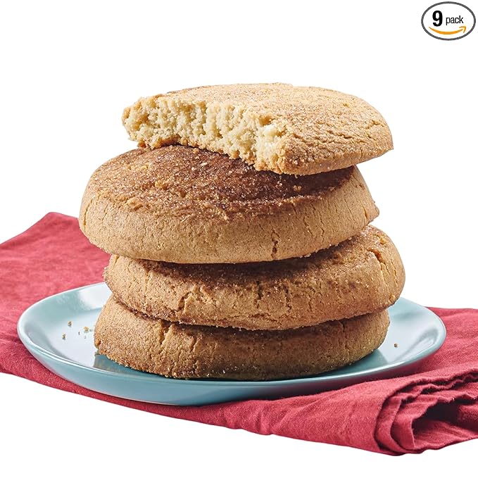 David's Cookies Gluten-Free Snickerdoodle Cookies 9-pack - Gourmet Cookies with No Added Preservatives - Fresh Bakery Dessert - Toddler and Kids Snacks for School