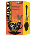 Clipper Tea Spicy Chai Herbal Tea – Caffeine Free, USDA Organic, Great Hot or Iced – Warming, Spicy, Natural, Fair & Delicious – 20 Tea Bags