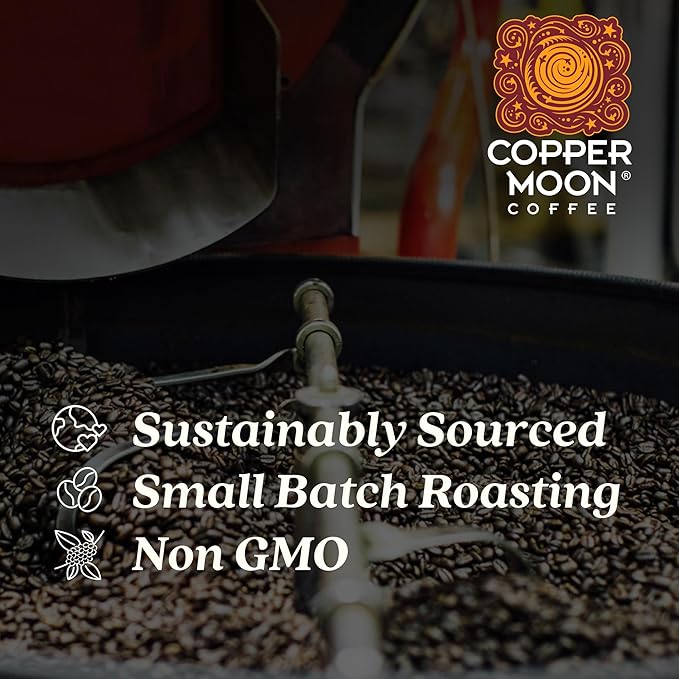 Copper Moon Medium Roast Whole Bean Coffee, Costa Rican Blend, 2 Lb