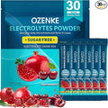 Electrolytes Powder Packets, 30 Sticks Hydration Packets Sugar Free, Electrolyte Drink Mix Portable Electrolyte Packets for Rapid Hydration, 0 Sugar & 0 Calorie, Cherry & Pomegranate Flavor