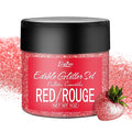 Edible Glitter - 30g Edible Luster Dust Metallic Food Grade Coloring Glitter for Drinks, Cake Decorating, Baking - Edible Dust Powder Shimmer Sprinkle Powder for Icing, Cocktail, Wine, Candy (Red)