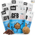 The Gluten Free Brothers Chocolate Chip Cookie Dough Nut Free Bites - Allergen Friendly, Gluten Free, Soy Free Protein Balls – Plant Based Vegan Non-GMO Snack Size Protein Energy Balls, 4 oz (6 Count)