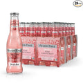 Fever Tree Sparkling Pink Grapefruit - Premium Mixer - Refreshing Beverage for Cocktails & Mocktails. Naturally Sourced Ingredients, No Artificial Sweeteners or Colors - 200 ML Bottles - Pack of 24