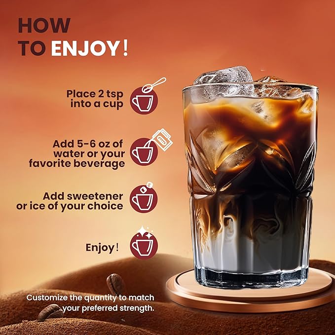 10 IN 1 Mushroom Mocha Coffee Blend, Sugar Free, Coconut, Cocoa Powder with Lion’s Mane, Chaga, Reishi, Cordyceps | Supports Focus, Immunity & Gut Health| Vegan, Gluten-Free, Non-GMO | 6.35Oz