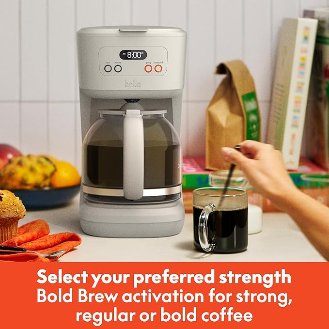 bella 12 cup Programmable Coffee Maker