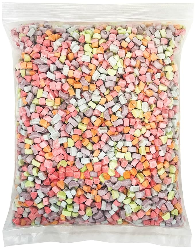 By The Cup Assorted Dehydrated Cereal Marshmallow Bits, 2 lb Bulk Bag