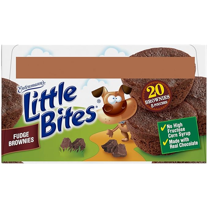 Entenmann's Little Bites Mini Muffins Variety Pack | 4 pack (20 pouches total)