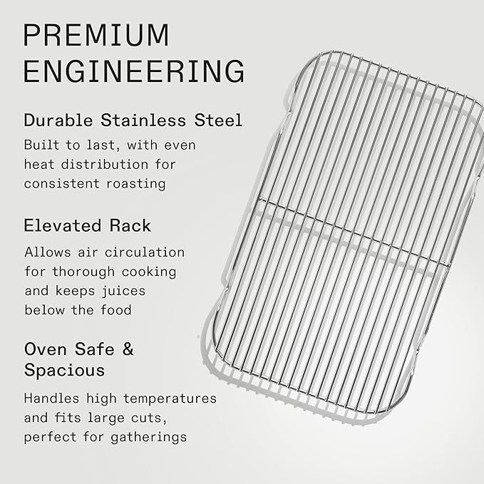 Made In Cookware - Roasting Pan Rack - Stainless Steel - Electropolishing
