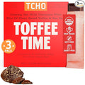 TCHO Toffee Time 53% Oat Milk Chocolate Bars (3 pack) | Plant Based, Organic & Fair Trade, | Non GMO, Non-Dairy, Vegan, Soy Free (2.5oz each)