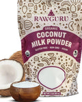 RawGuru Organic Coconut Milk Powder - Vegan & Nutrient-Dense Powder with Iron & Potassium - Rich & Creamy Organic Milk for Drinking or Baking - 80 oz, Pack of 1