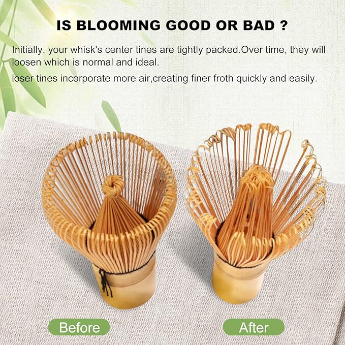Matcha Bamboo Whisk, Bamboo Whisk,Matcha Whisk Set,Matcha Whisk Holder,Matcha Whisk And Stand,Tea Scoop And Tea Spoon