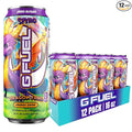G Fuel Energy Drink, Dragon Fruit, Sugar Free Beverage with 140mg Caffeine, Daily Energy Boost with Focus Amino, Vitamin + Antioxidants, 16 oz Cans (Spyro the Dragon, 12-Pack)