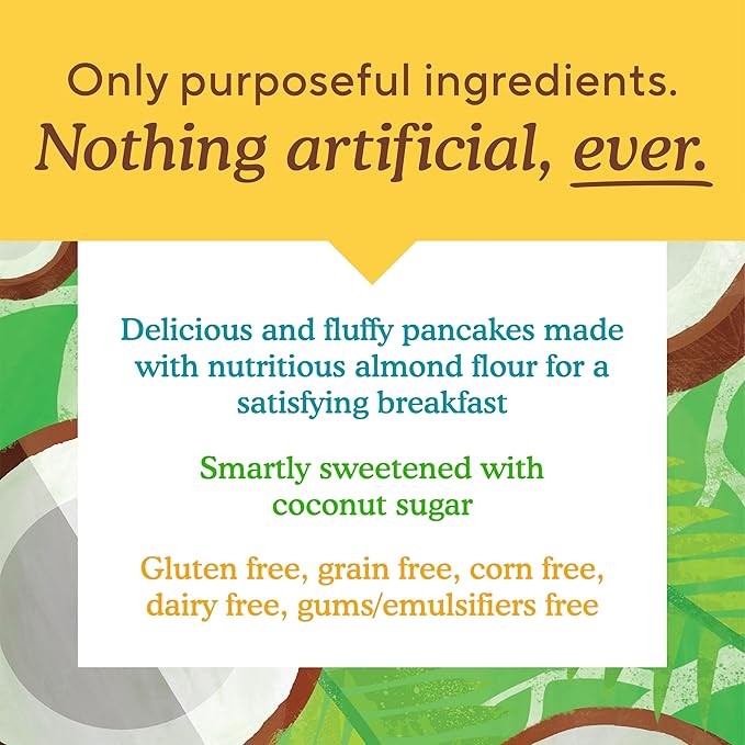 Simple Mills Almond Flour Pancake & Waffle Mix Value Pack (1 Original, 1 Pumpkin) - Gluten Free, Plant Based, Paleo Friendly, Breakfast, (Pack of 2)