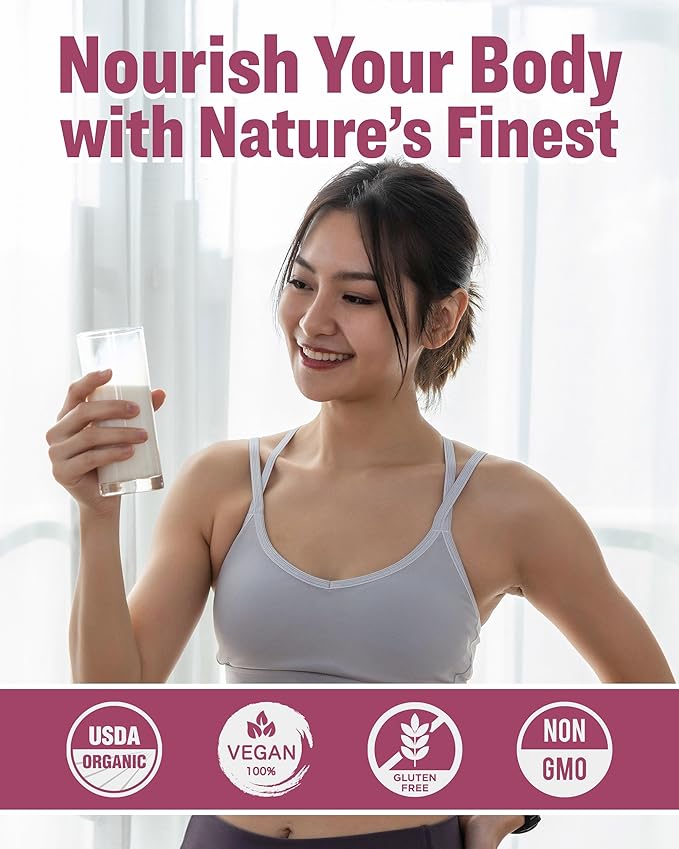 RawGuru Organic Coconut Milk Powder - Vegan & Nutrient-Dense Powder with Iron & Potassium - Rich & Creamy Organic Milk for Drinking or Baking - 48 oz, Pack of 1
