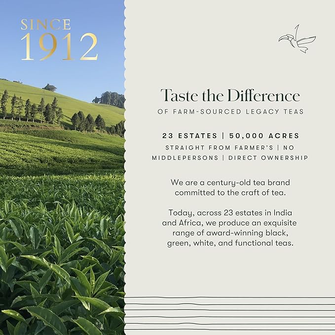 Luxmi Estates Citrus Sky Green Tea 100gm Tin | Certified Organic Darjeeling Green Tea