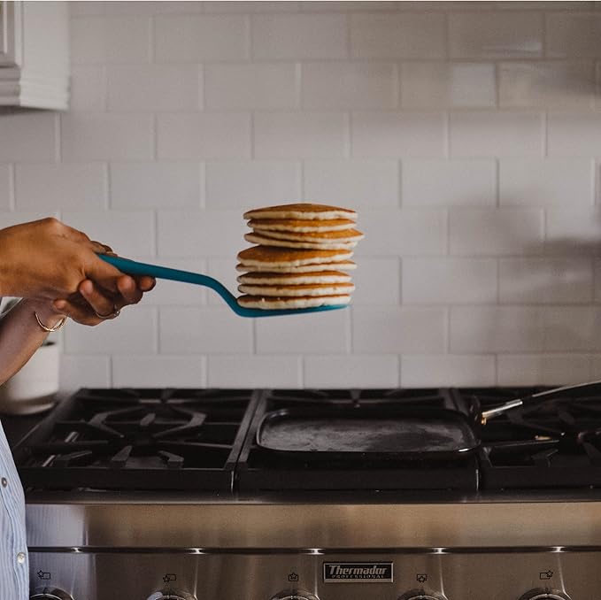 GIR: Get It Right Silicone Spatula Turner - Mini 11 In Sprinkles - Seamless One-Piece Nonstick Heat-Resistant Rubber Spatula for Cooking & Baking - Dishwasher-Friendly Kitchen Utensil