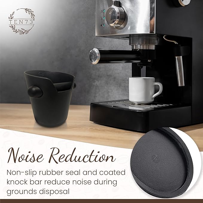 Espresso Knock Box, Espresso Machine Accessories, Coffee Espresso Accessories, Knockbox Espresso, Knock Box Espresso, Coffee Grounds Container Disposal, Espresso Knock Box and Tamp Station
