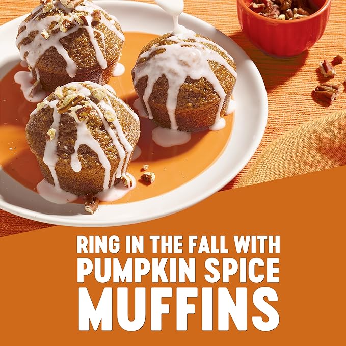 Krusteaz Pumpkin Spice Muffin Mix (15 Ounce (Pack of 6)