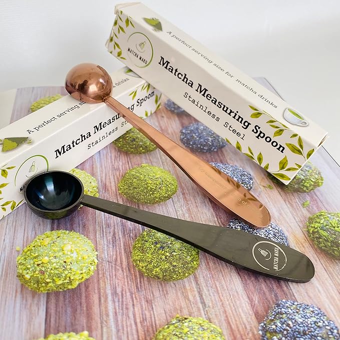 1 gram Matcha Measuring Spoon/tea power scoop-ROSE GOLD -Perfect for a serving size Stainless Steel