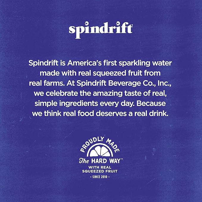 Spindrift Lemonade 3 Flavor Variety 20 Pack,12 Fl Oz (Pack of 20)