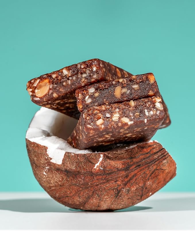 JONESBAR Organic Plant Based Protein Bars | Coconut Almond | Fruit & Nut Bar, Kosher, Gluten Free, Paleo Breakfast Bars, School Snacks, Vegan Snack & Healthy Snacks for Adults and Kids (Pack of 12)
